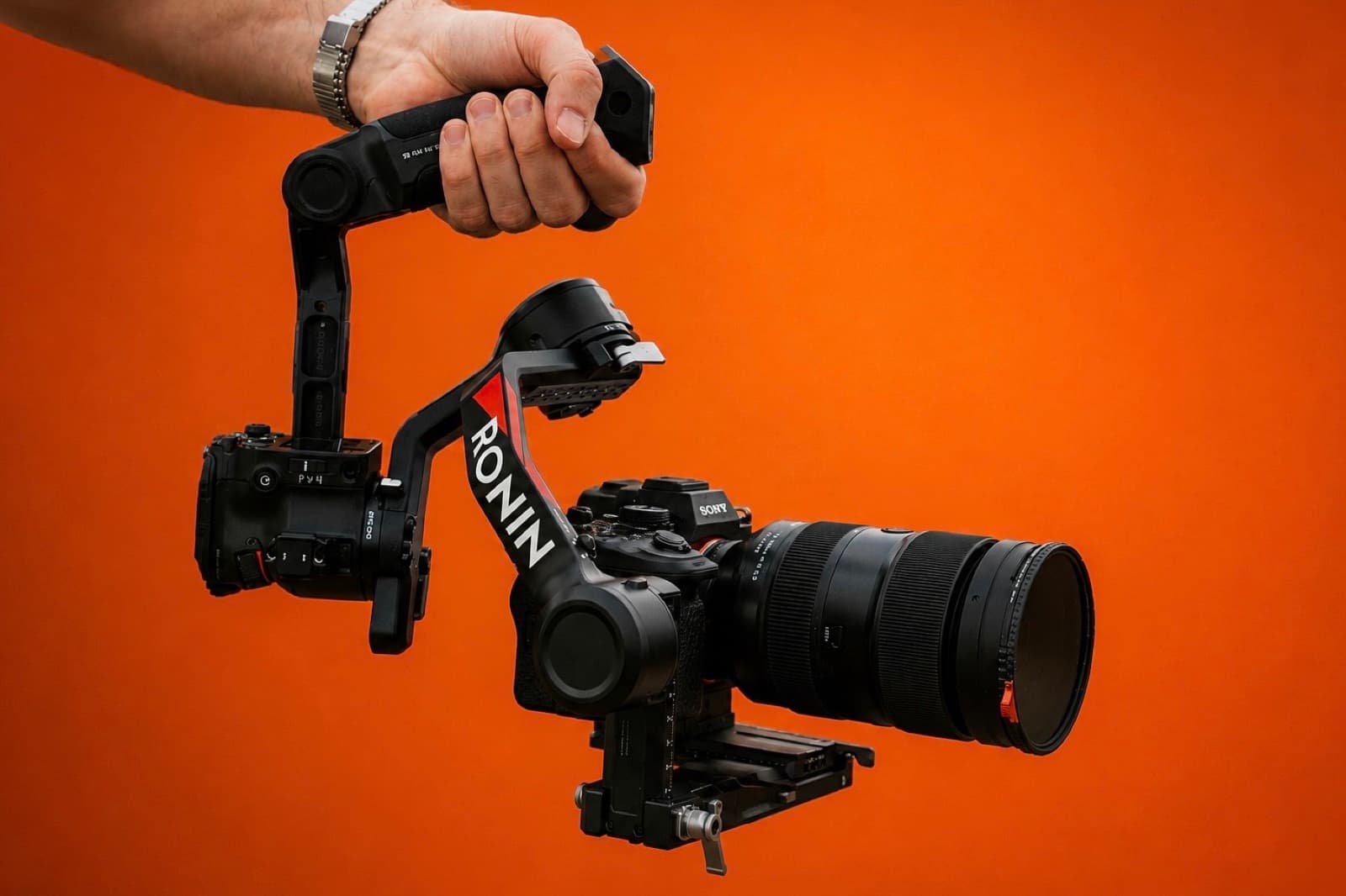 Kamera-Gimbal, Equipment von Riedmann & Fenn Productions